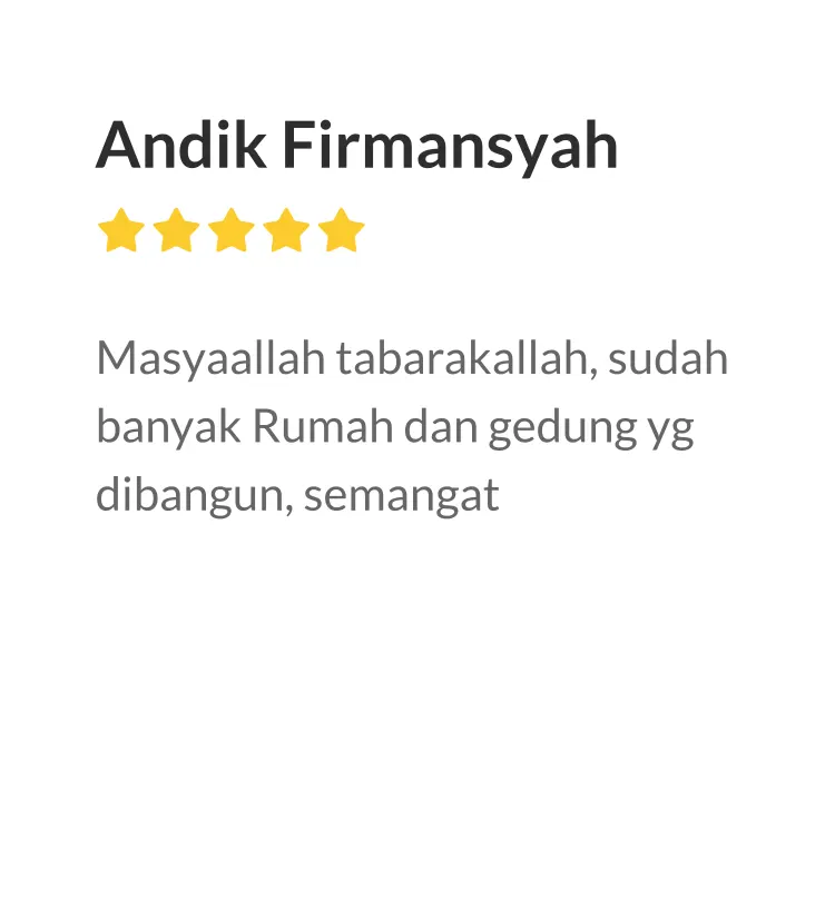 Testimoni, Review Pelanggan Customer Mandiri Nindya Utama, PT. Mandiri Nindya Jaya, Kontrak Desain Interior Arsitektur Terpercaya Surabaya Sidoarjo Jawa Timur